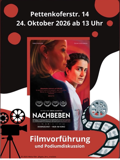 Kinofilm-Plakat Nachbeben